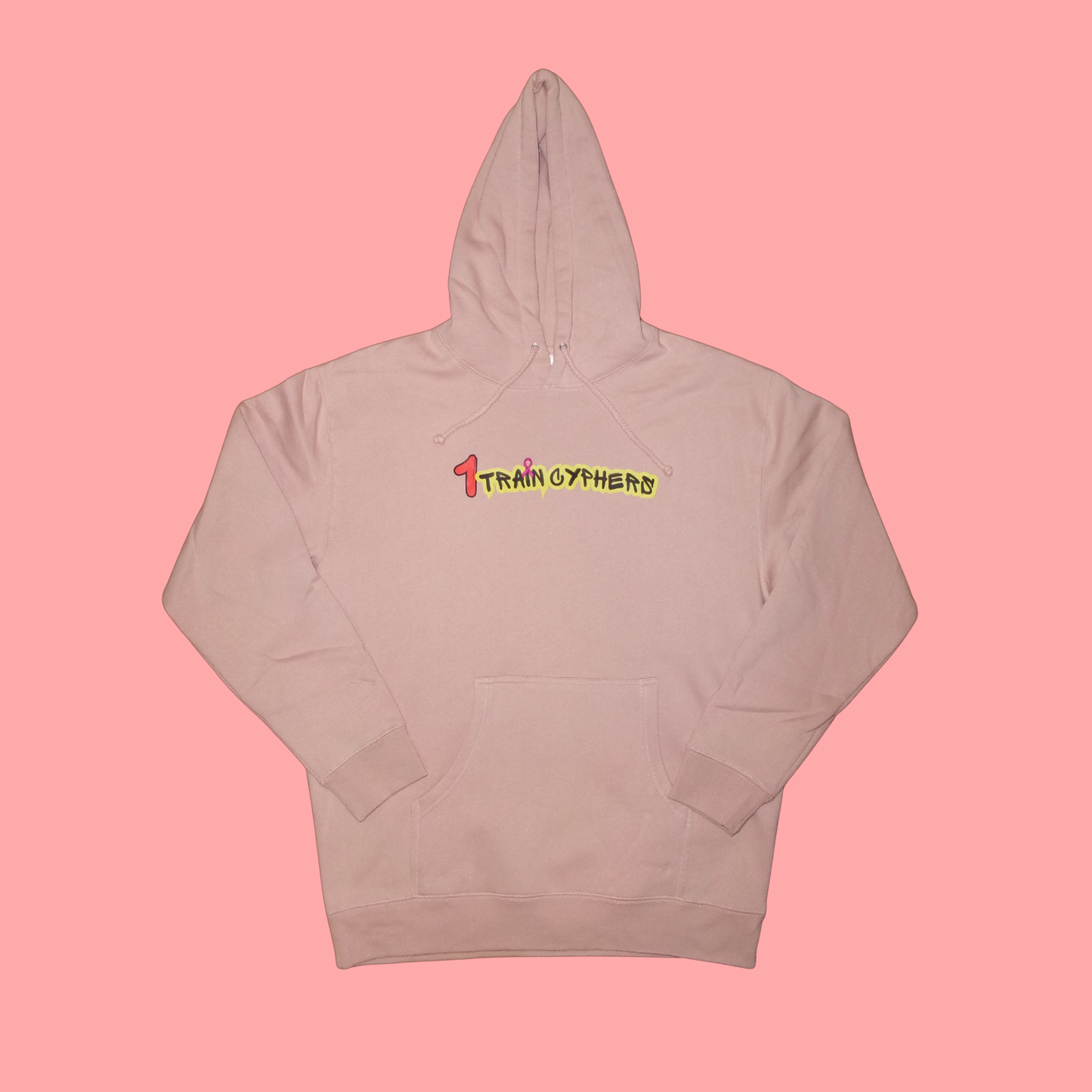 Pink 1Train Cypher Hoodie